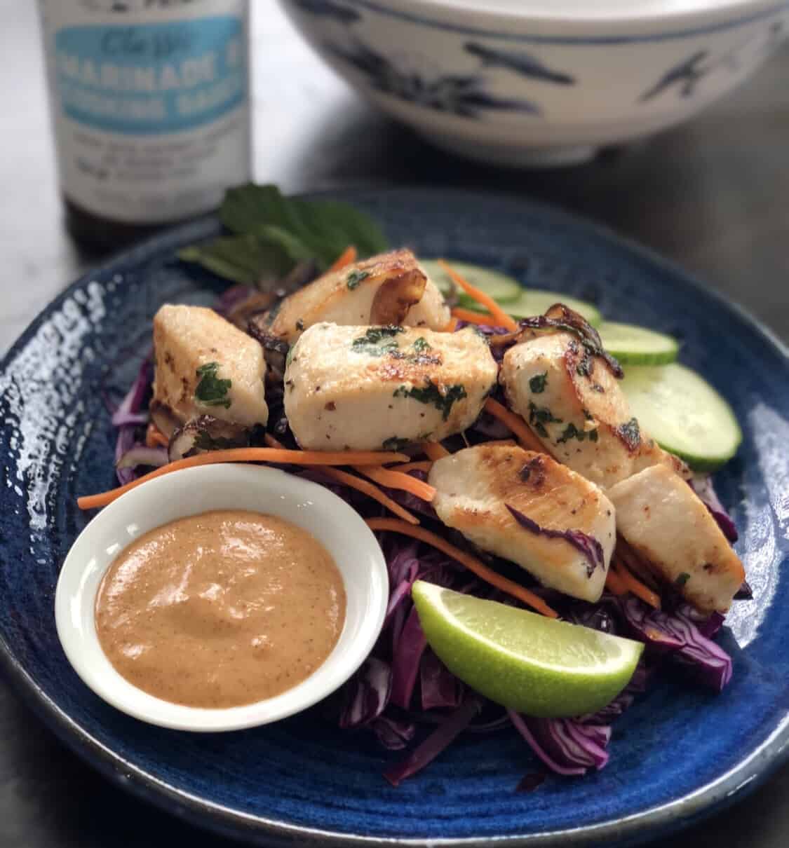 Spicy Almond Butter Sauce Thyme & JOY