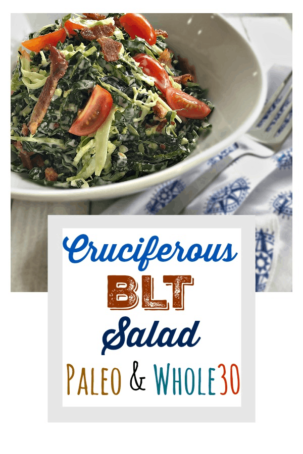 Cruciferous BLT Salad | Whole30 & Paleo Friendly