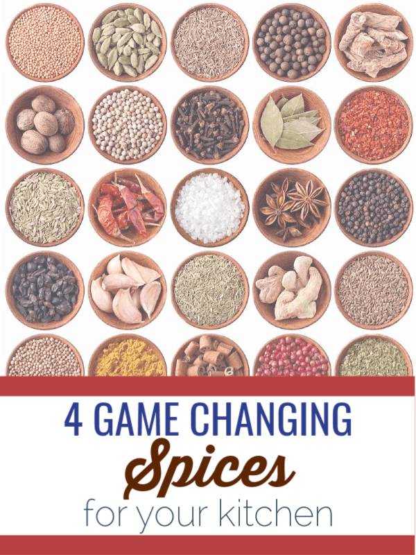 4 Game Changing Spices