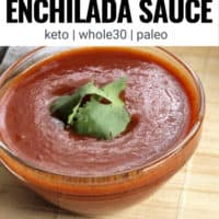 Red Enchilada Sauce- keto, whole30, paleo