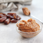 This dairy free caramel sauce is perfect for making healthy desserts and treats. #vegan #glutenfree #paleo #dessert