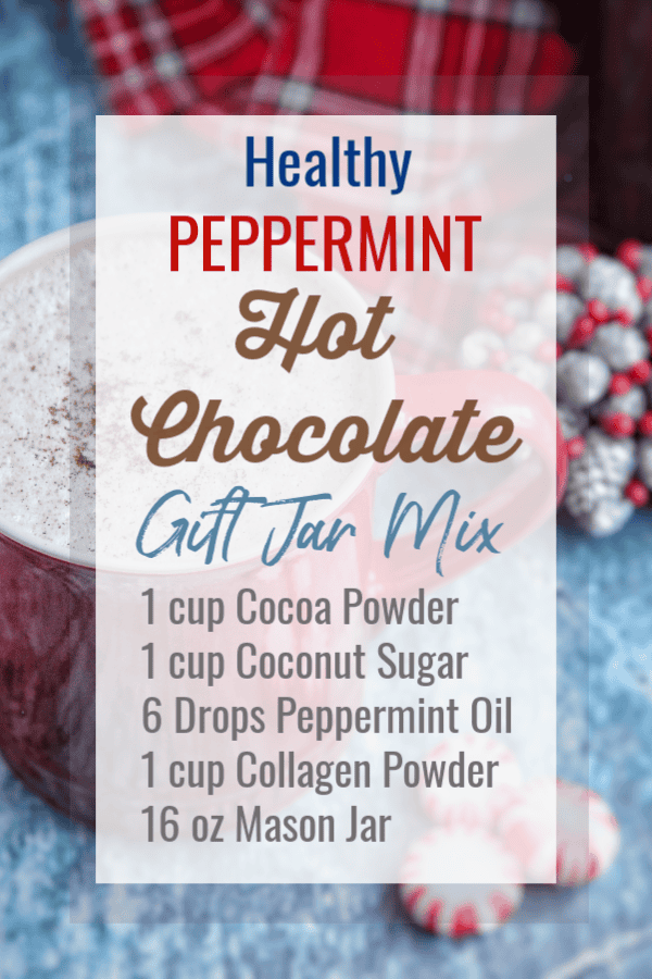 Peppermint Hot Chocolate Mix | Thyme & JOY