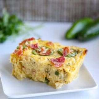 Jalapeno Popper Chicken Casserole Whole30 Paleo Keto Thyme Joy