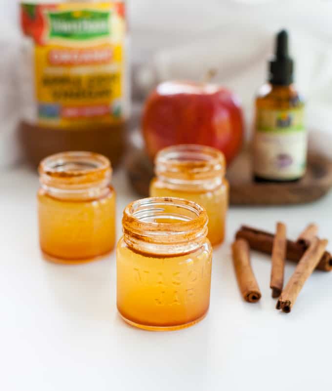Apple Cider Vinegar Shot Recipe | Apple Pie Flavor