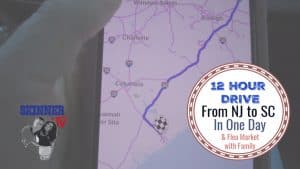 road trip map from nj to sc