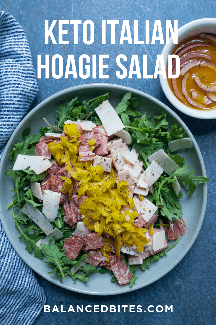 Italian Hoagie Salad | Thyme & JOY