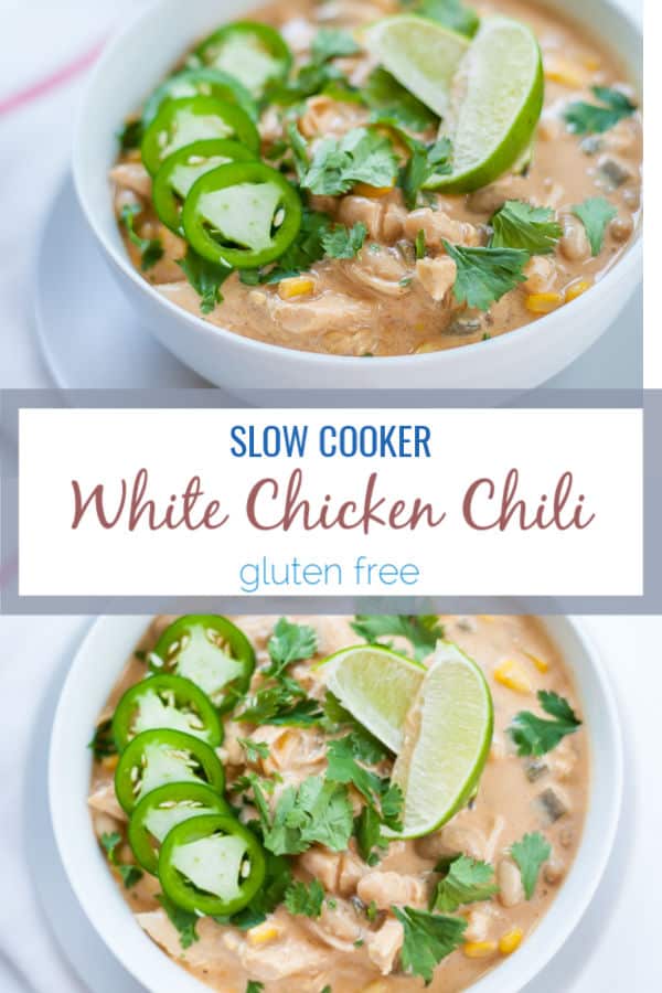 Slow Cooker White Chicken Chili