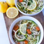 slow cooker lemon chicken soup