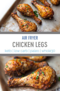 Easy Air Fryer Chicken Legs