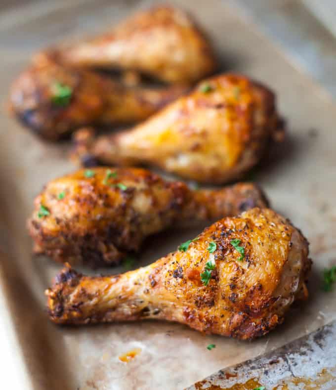 Easy Air Fryer Chicken Legs Thyme Joy