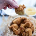 Homemade Air Fryer Popcorn Chicken