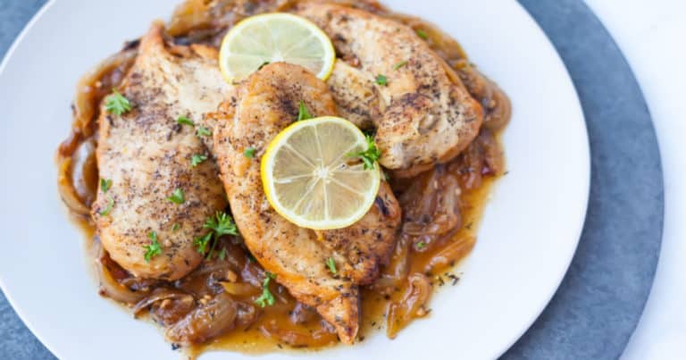 Instant Pot Lemon Garlic Chicken