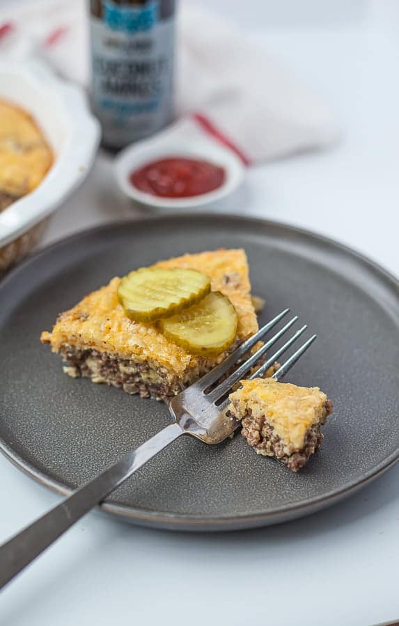 keto cheeseburger pie