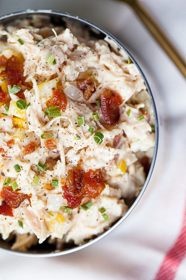 Bacon Ranch Chicken Salad