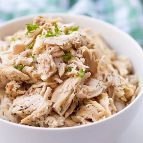 All Purpose Shredded Chicken 3 Ways