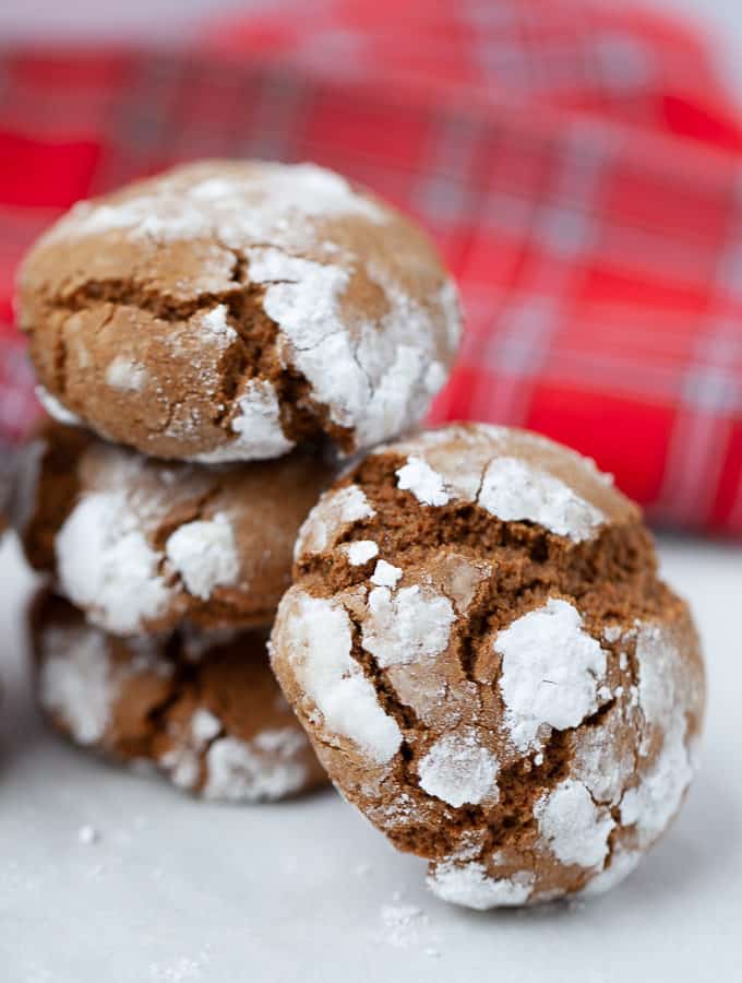 Gluten Free Gingerbread Crinkle Cookies (5 of 9) | Thyme & JOY