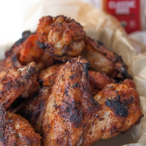 Crispy Grilled Chicken Wings (On A Gas Grill)