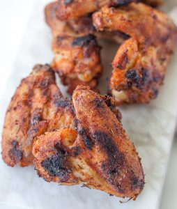 Crispy Grilled Chicken Wings (On A Gas Grill)