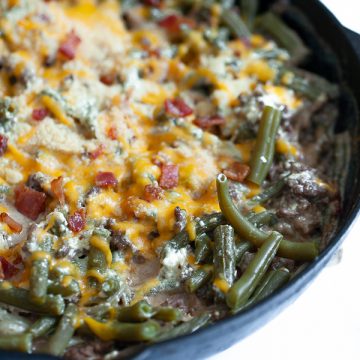 keto casserole with green beans