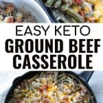 Keto Ground Beef Casserole With Green Beans