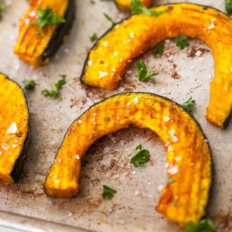 Air Fryer Kabocha Squash