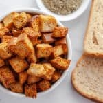 Keto Air Fryer Croutons