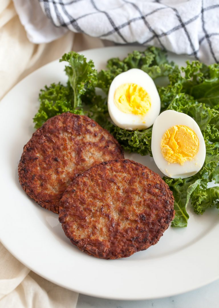 Air Fryer Frozen Sausage Patties (In 10 Minutes Or Less)