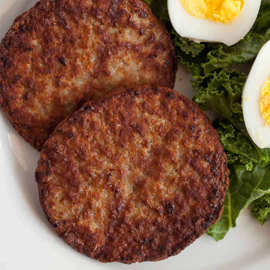 Air Fryer Frozen Sausage Patties