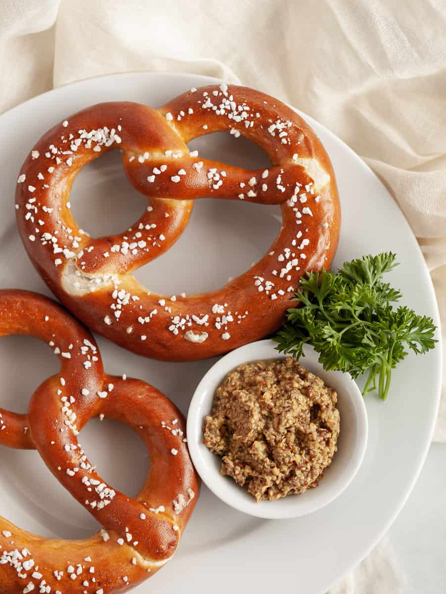 Perfectly Cooked Air Fryer Frozen Soft Pretzels In 5 Minutes In 5 Minutes!