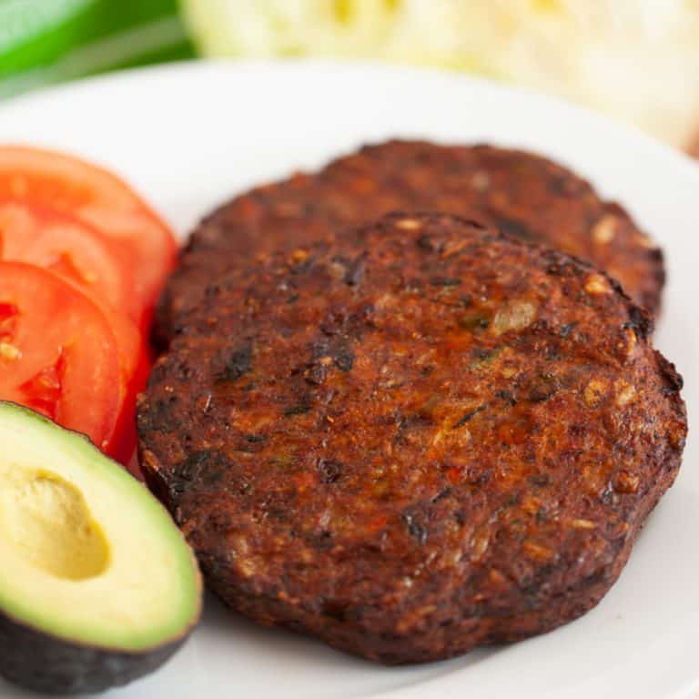 Air Fryer Frozen Veggie Burger