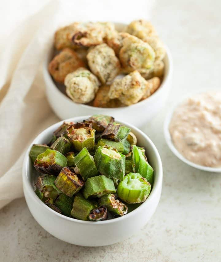 Air Fryer Frozen Okra (In 15 Minutes or Less!)