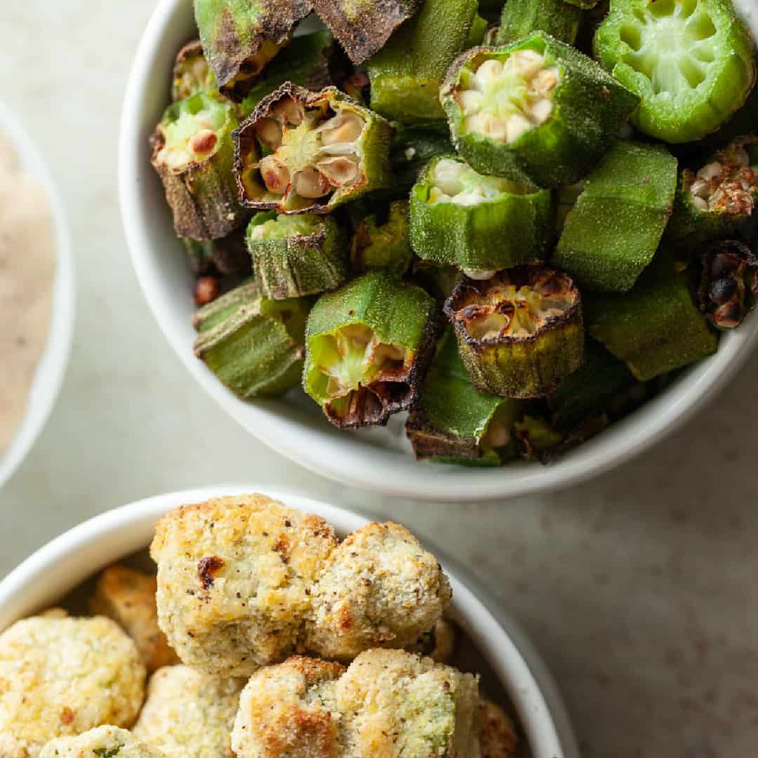 Crispy Air Fryer Okra Everything Air Fryer And More | peacecommission ...