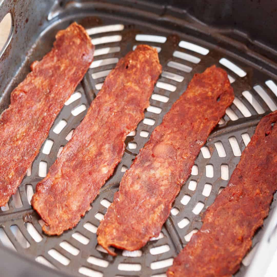 Air Fryer Turkey Bacon Featured Image