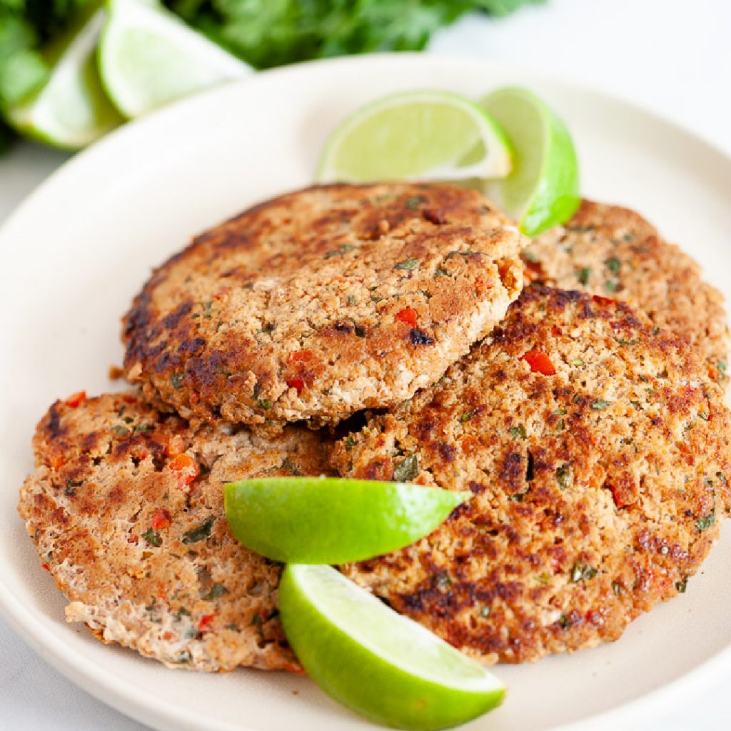 Chili Lime Chicken Burgers (Trader Joe's Copycat)