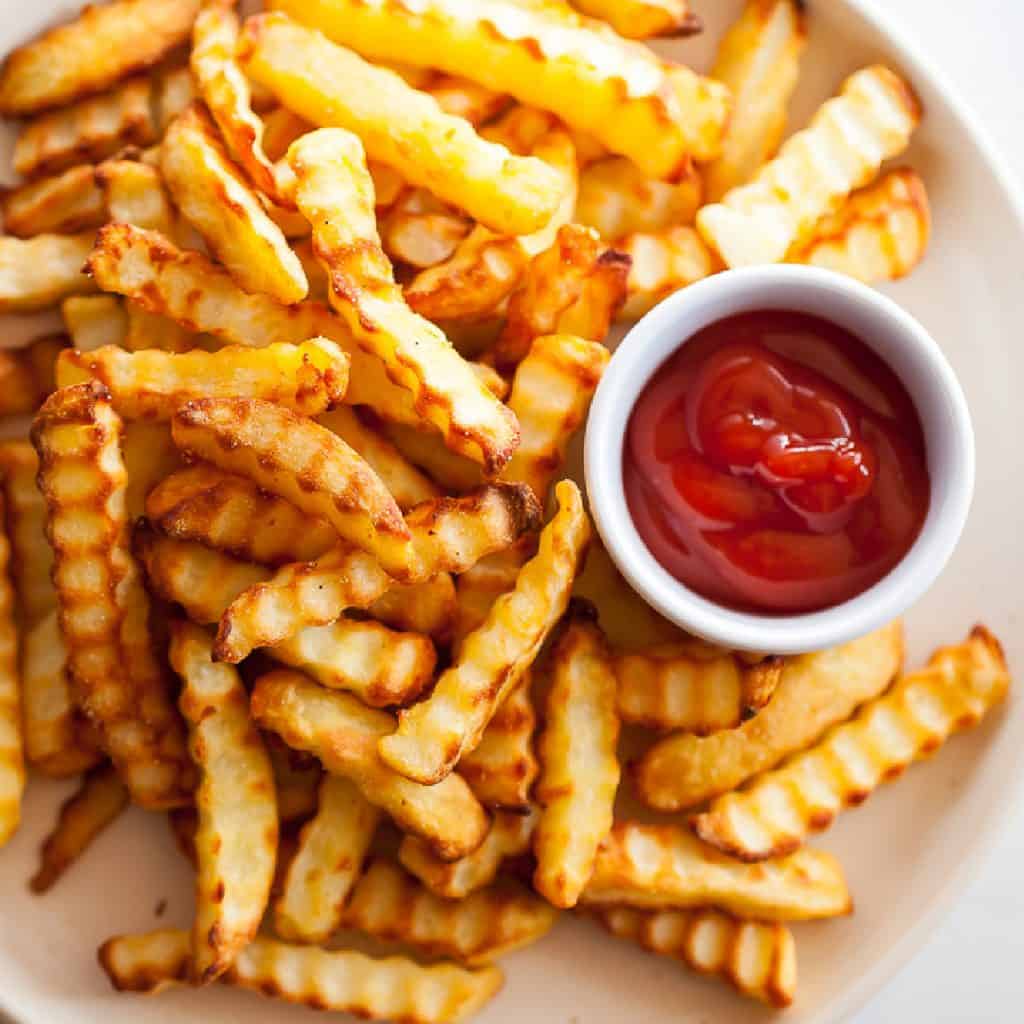 Air Fryer Crinkle Cut Fries (In 15 Minutes or Less!)