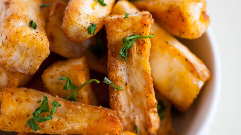 Air Fryer Yuca Fries (Cassava)