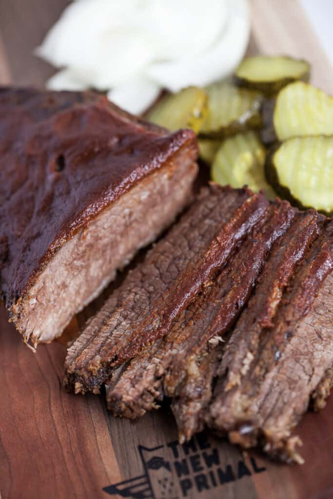 bbq brisket with pickles