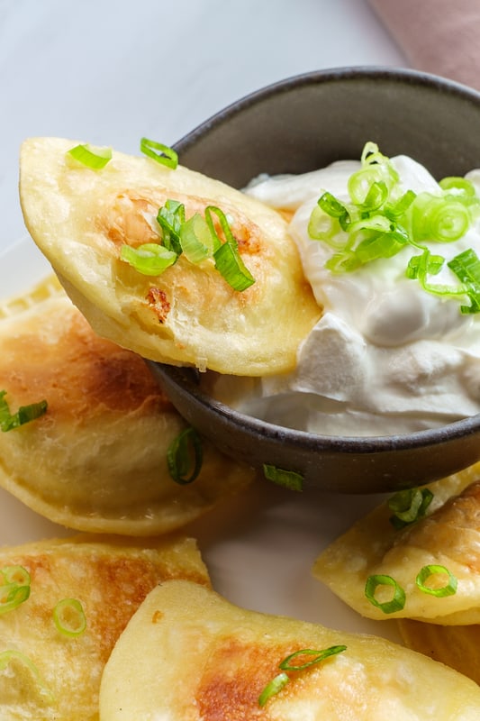 Air Fryer Frozen Pierogies